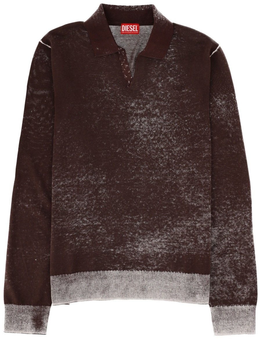Diesel MAGLIA POLO "K-LAWRENCE" Bruin