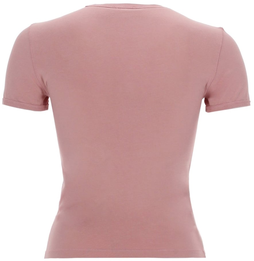 Diesel T-SHIRT "T-UNCUTIESLONG-OD" Roze