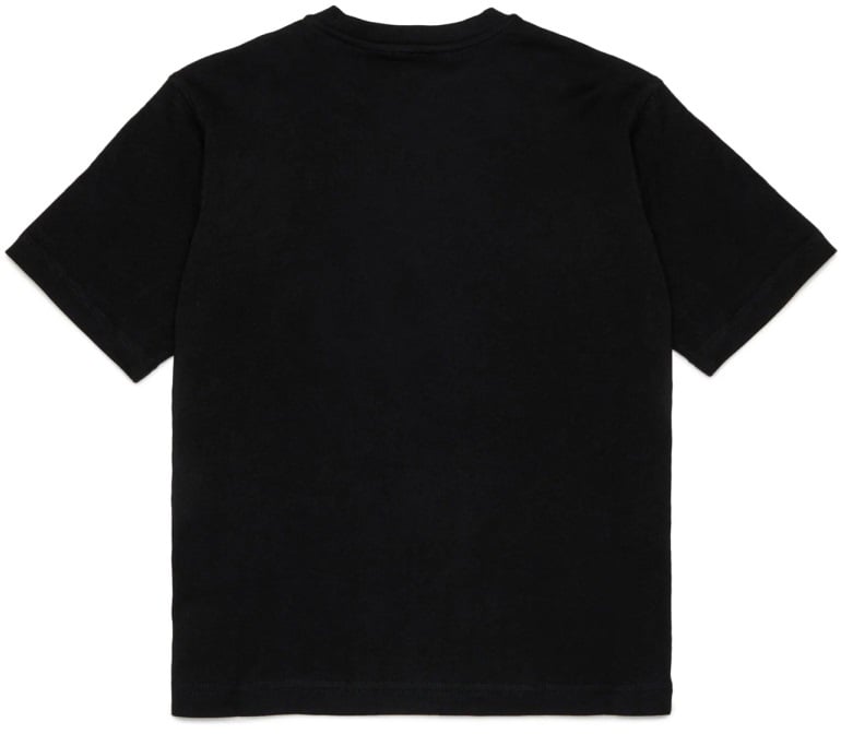 Diesel T-SHIRT WITH LOGO Zwart