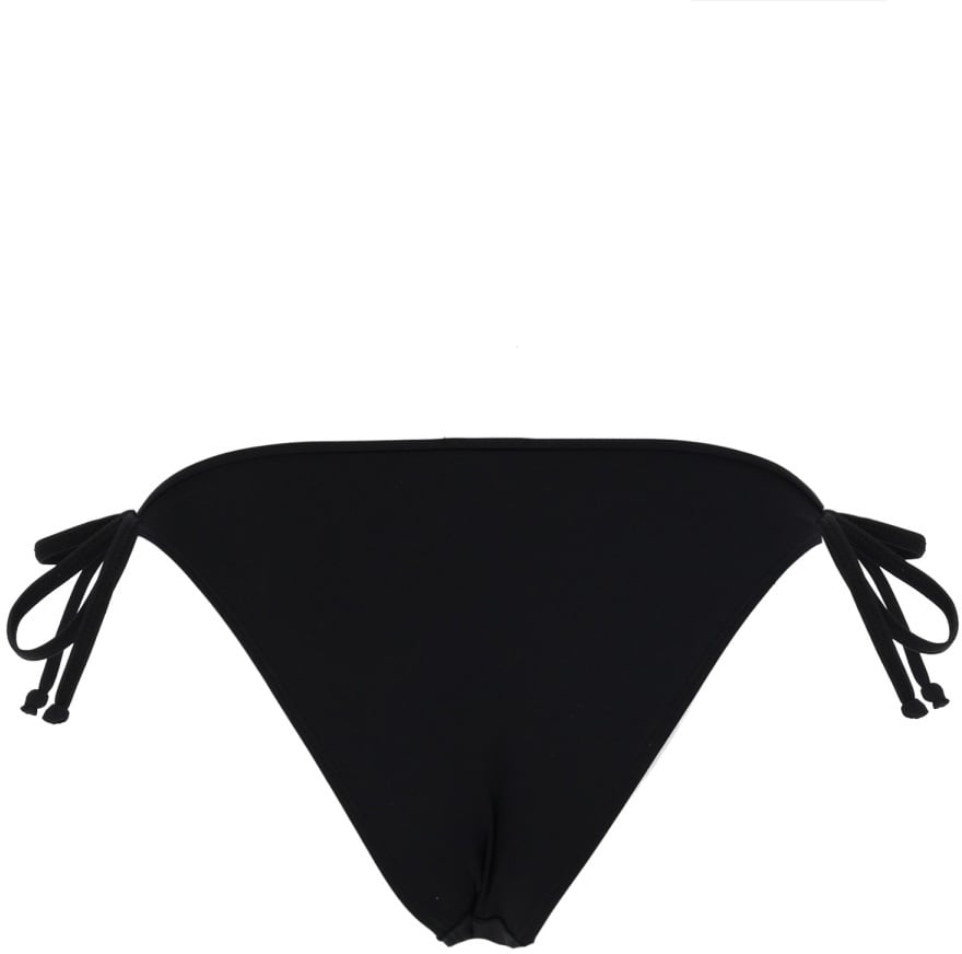 Diesel SLIP BIKINI CON DETTAGLIO OVAL D Zwart