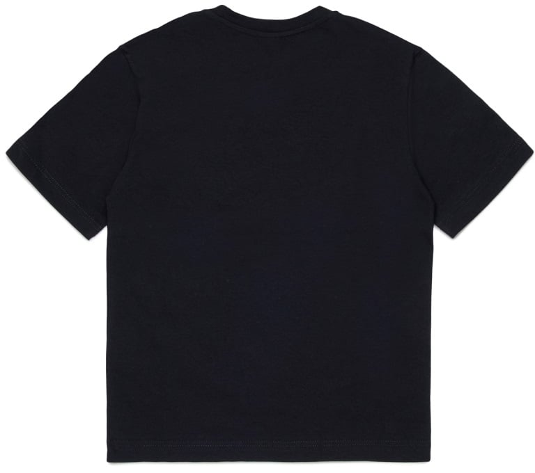 Diesel T-SHIRT WITH LOGO Zwart