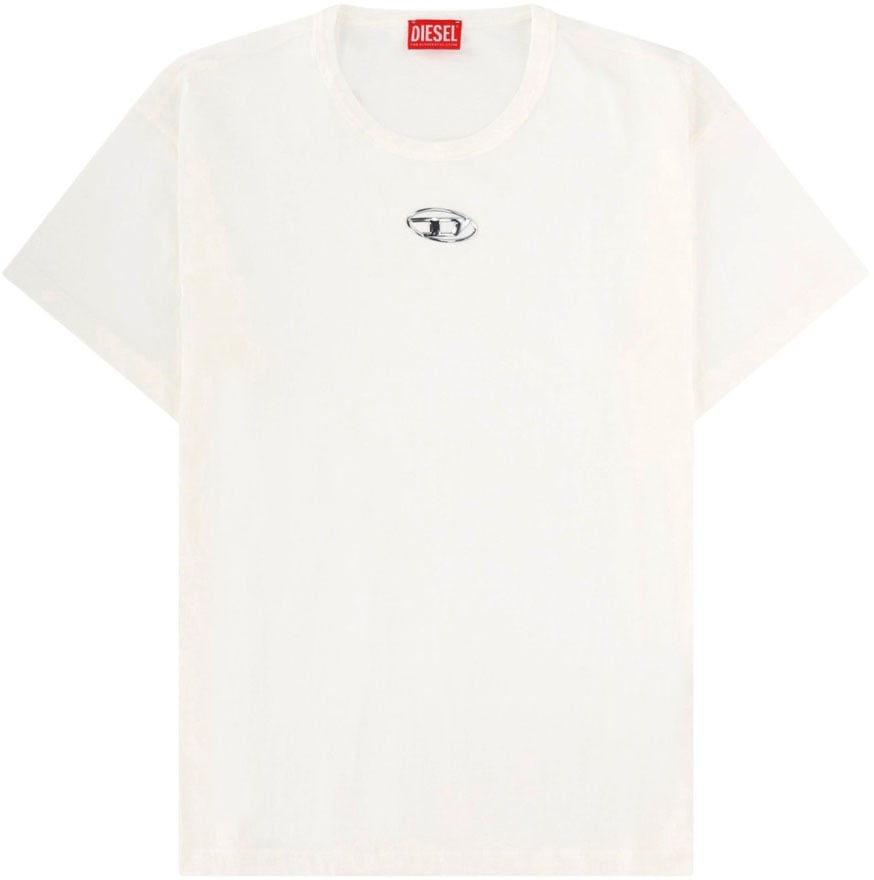 Diesel T-SHIRT "T-NORM-IOD" Wit