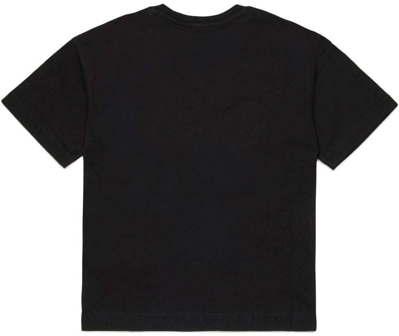 Diesel T-SHIRT WITH LOGO Zwart