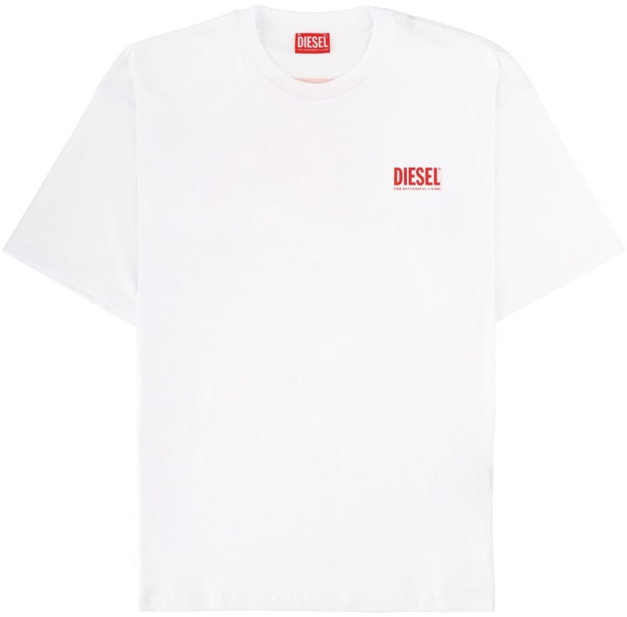 Diesel T-SHIRT "T-BOXT-BISK" Wit