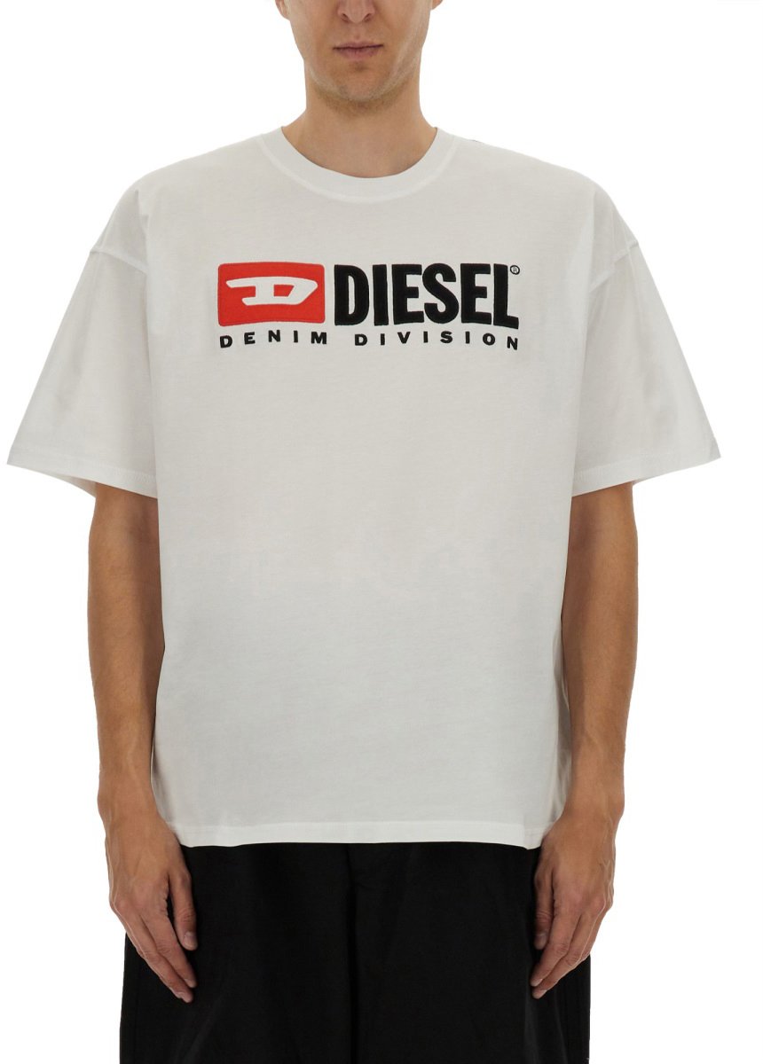 Diesel T-SHIRT "T-BOXT-DIV" Wit
