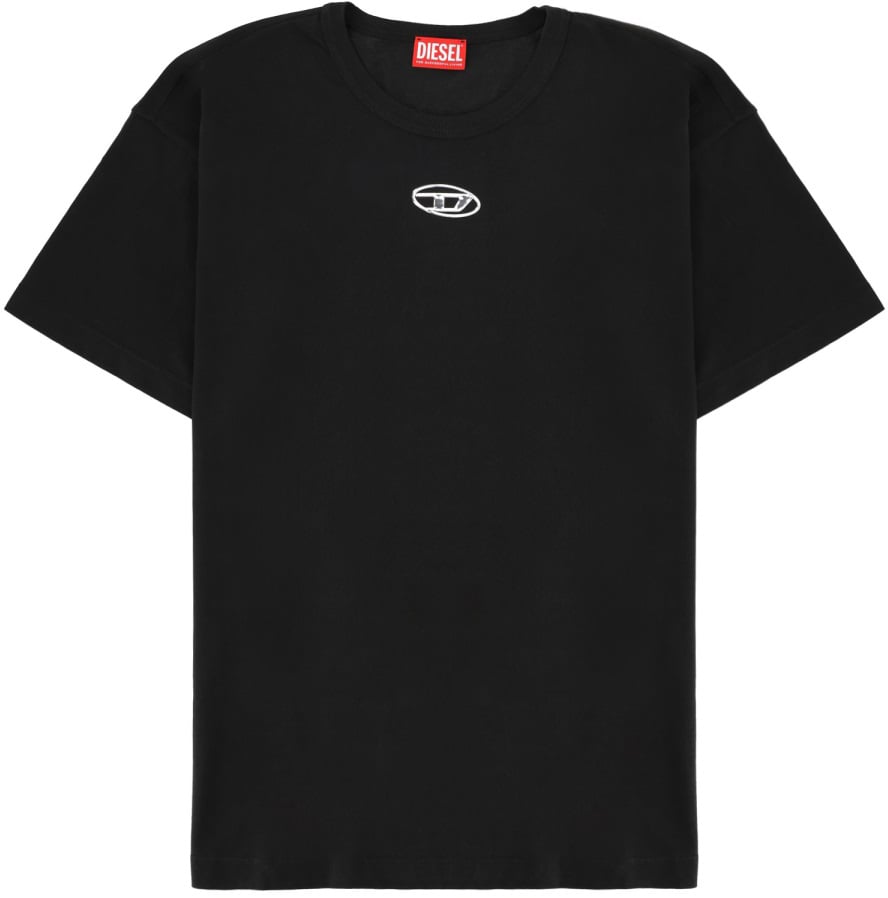 Diesel T-SHIRT "T-NORM-IOD" Zwart