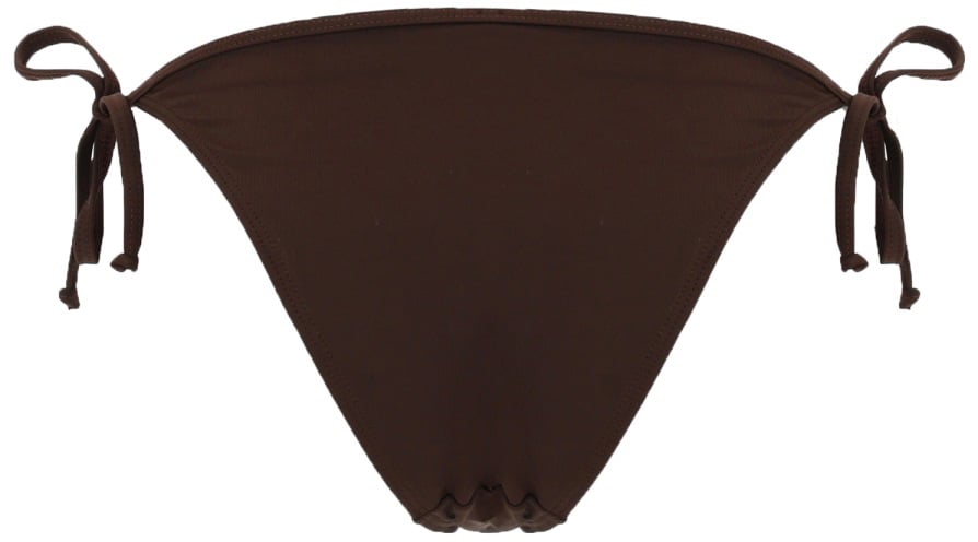 Diesel SLIP BIKINI CON DETTAGLIO OVAL D Bruin