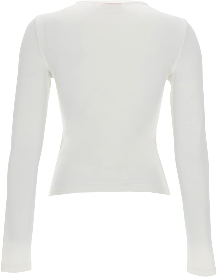 Diesel TOP "T-UNCUTIESLONG-LS-OD" Wit