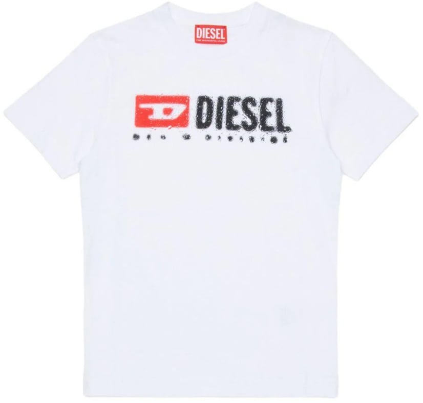 Diesel "TADJUSTK14" T-SHIRT Wit