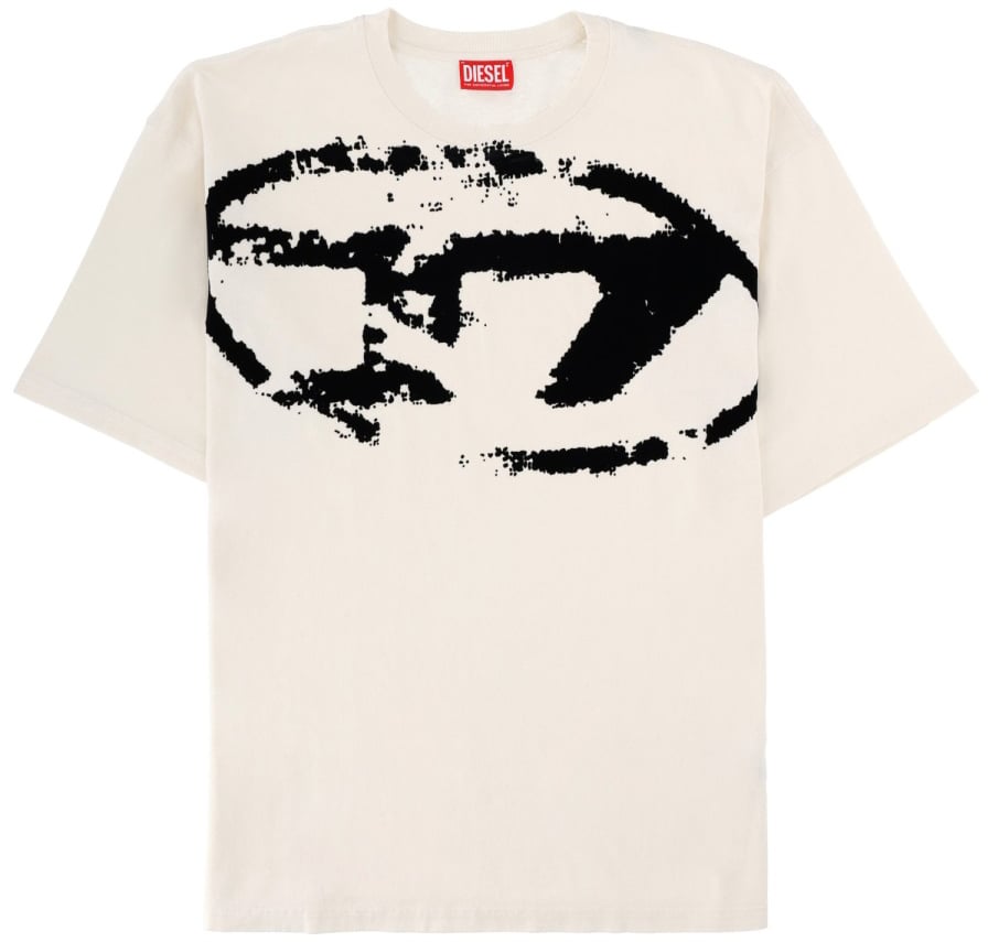Diesel T-SHIRT "T-BOXT-N14" Wit
