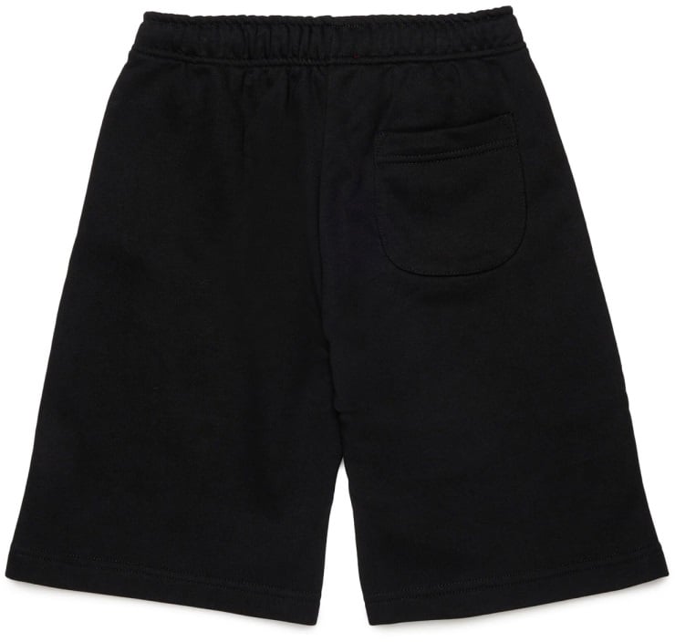 Diesel SHORT WITH LOGO Zwart