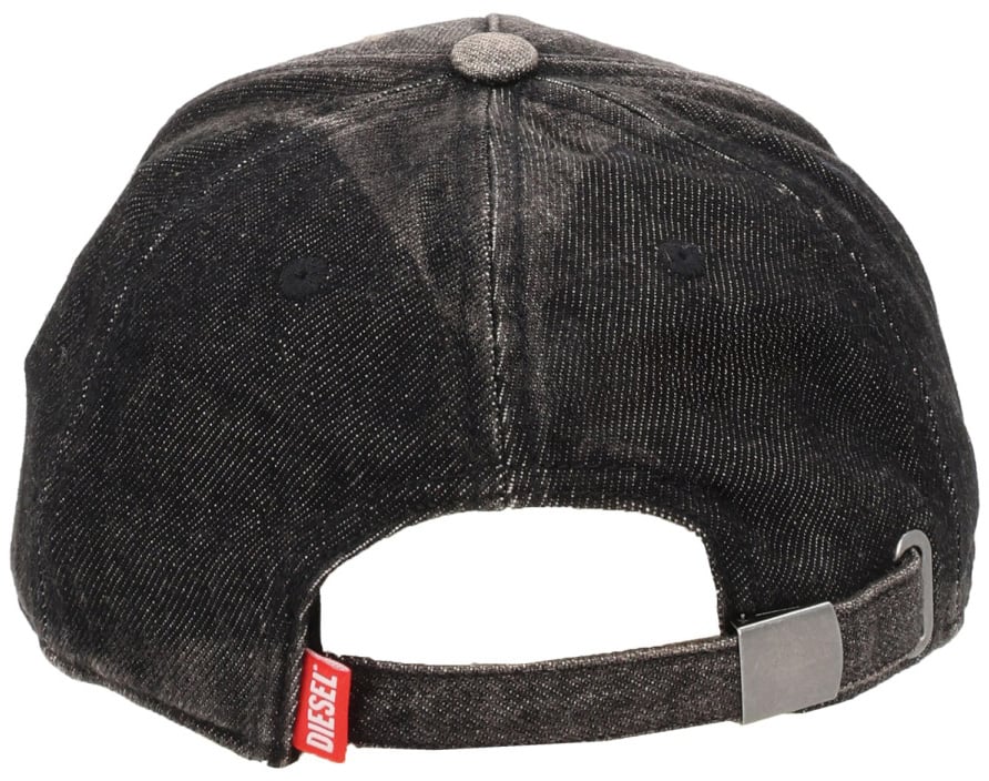 Diesel BASEBALL CAP "C-SEYMON-BLACK" Zwart