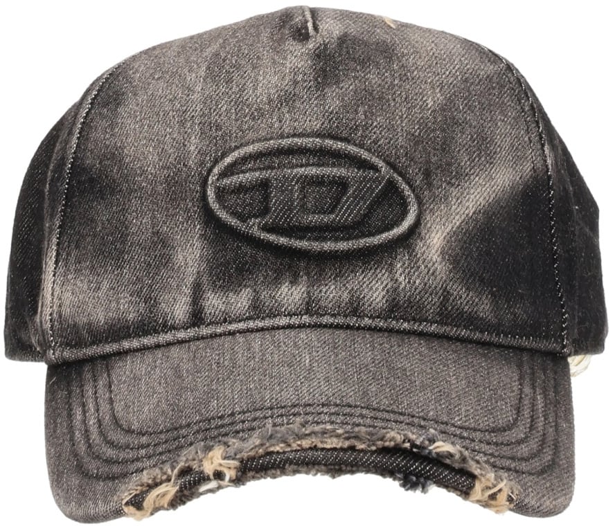 Diesel BASEBALL CAP "C-SEYMON-BLACK" Zwart
