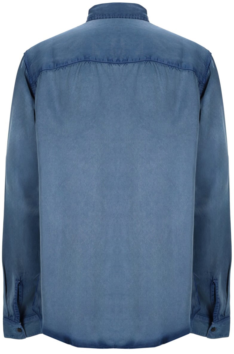 Diesel CAMICIA "S-HOLG" CON LOGO Blauw