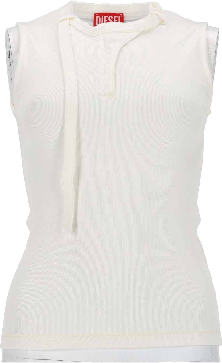 Diesel TOP "T-IARA" IN JERSEY Wit