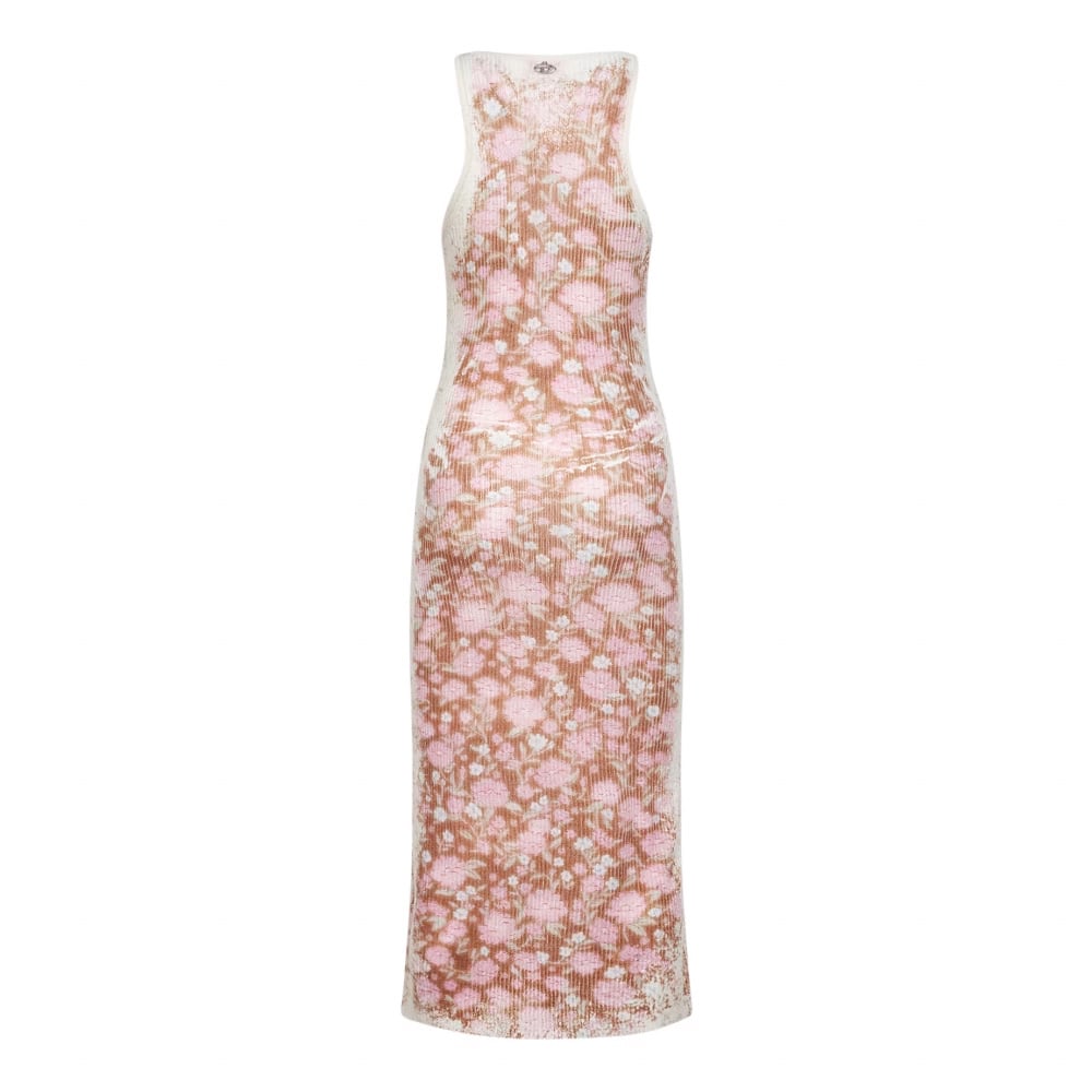 Diesel ABITO MIDI "M-BLOM" Roze