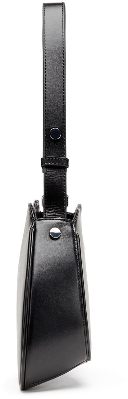 Diesel Black Play Game Controller Leather Bag Zwart