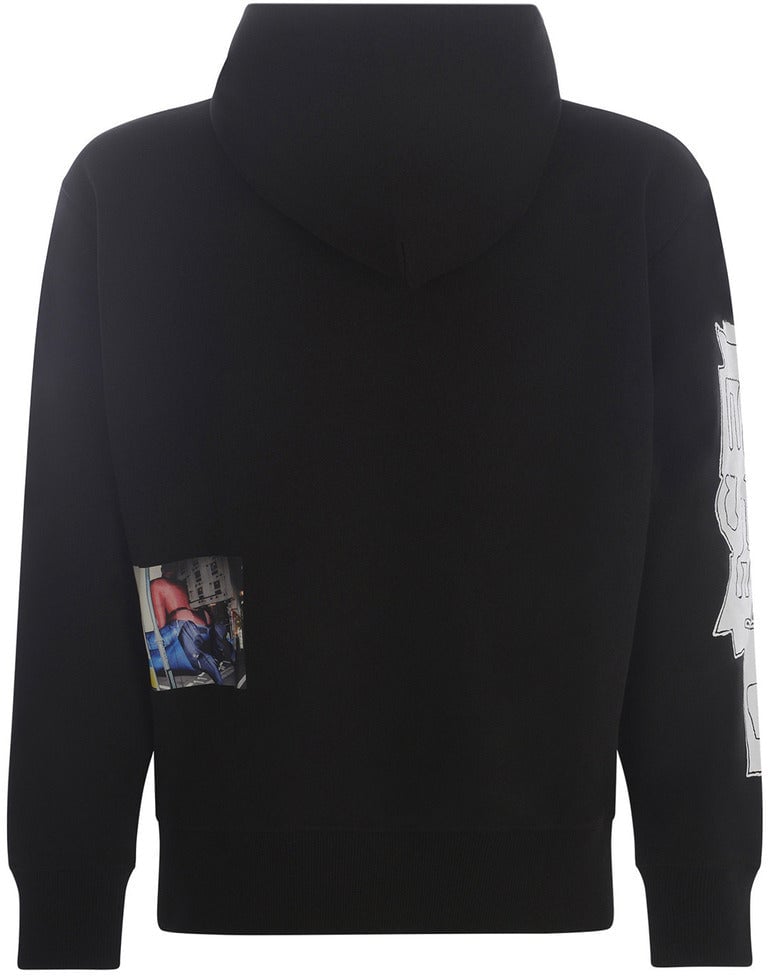 Diesel Men Sweatshirts Zwart