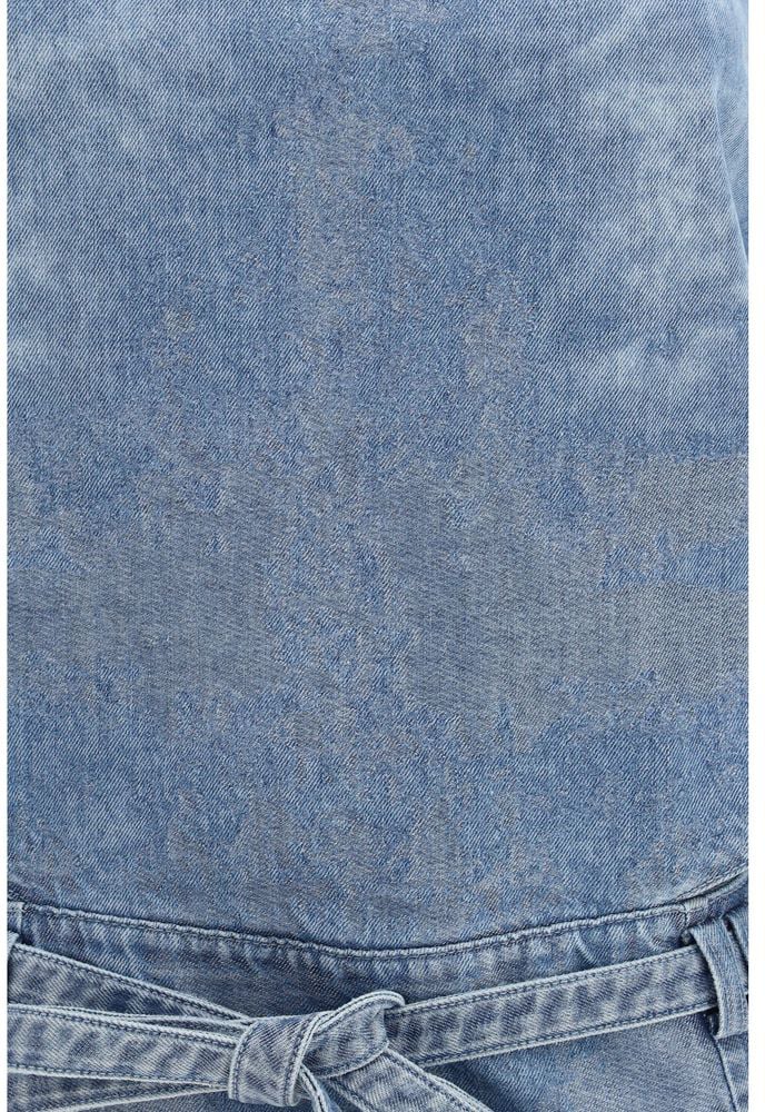 Diesel Blue Denim Shirt Blauw