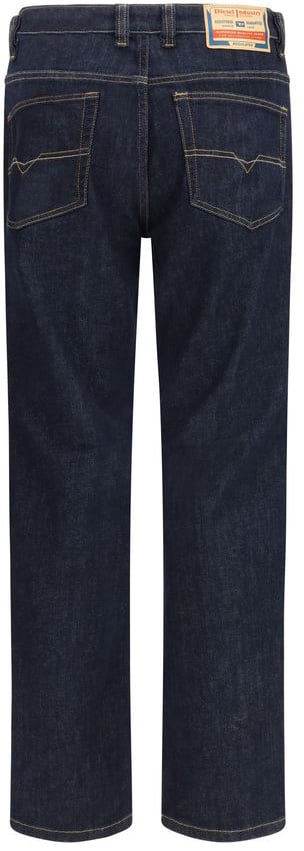 Diesel Black Cotton Slim Fit Jeans Zwart