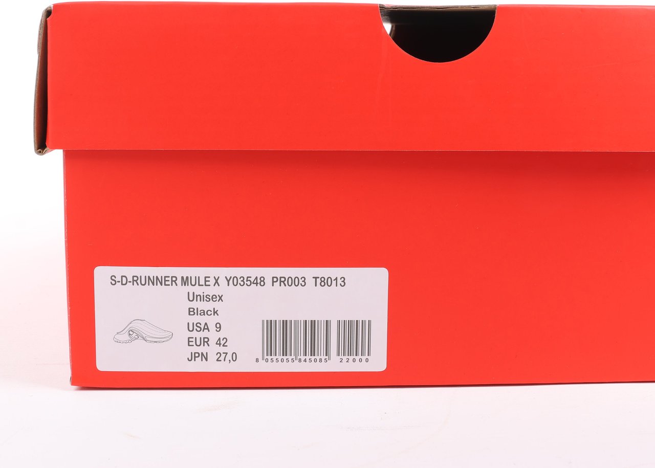 Diesel Diesels S-D Runner Mule X in Black, Size 42 EU Zwart