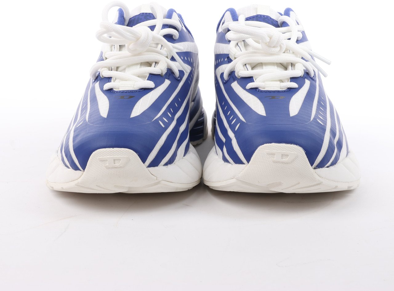 Diesel Diesel Multi D-Airspeed Low-Striped sneakers in coated ripstop, Size 42 EU Blauw