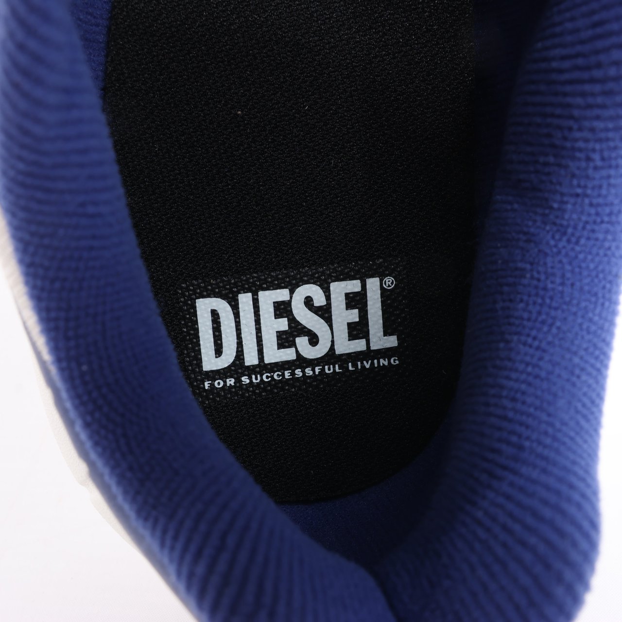 Diesel Diesel Multi D-Airspeed Low-Striped sneakers in coated ripstop, Size 42 EU Blauw