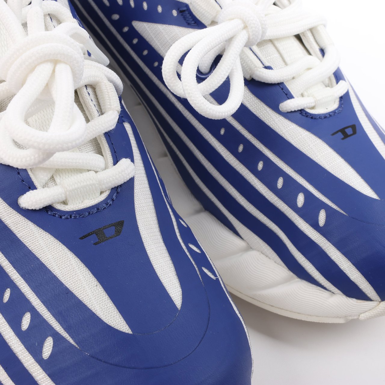 Diesel Diesel Multi D-Airspeed Low-Striped sneakers in coated ripstop, Size 42 EU Blauw