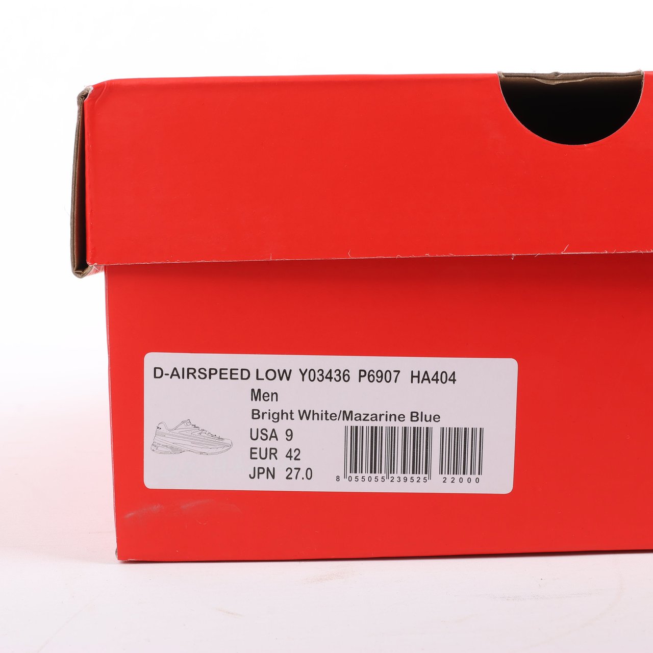 Diesel Diesel Multi D-Airspeed Low-Striped sneakers in coated ripstop, Size 42 EU Blauw