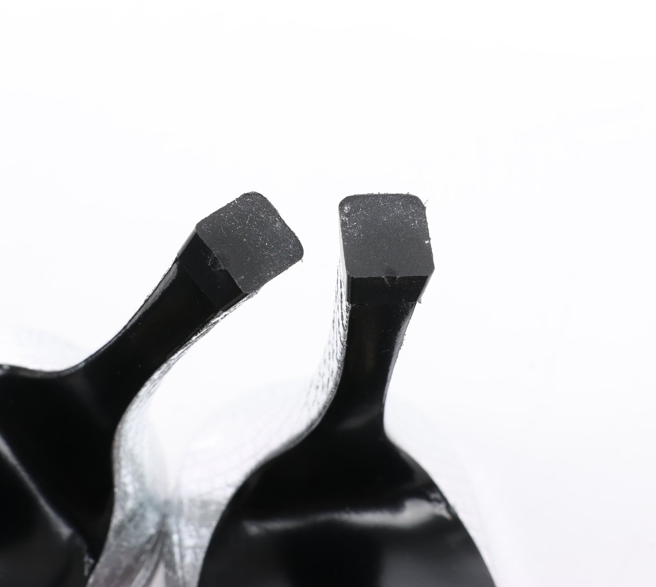 Diesel Diesel D-Venus Patent Embossed Slingback Heels in Silver, Size 37 EU Zilver