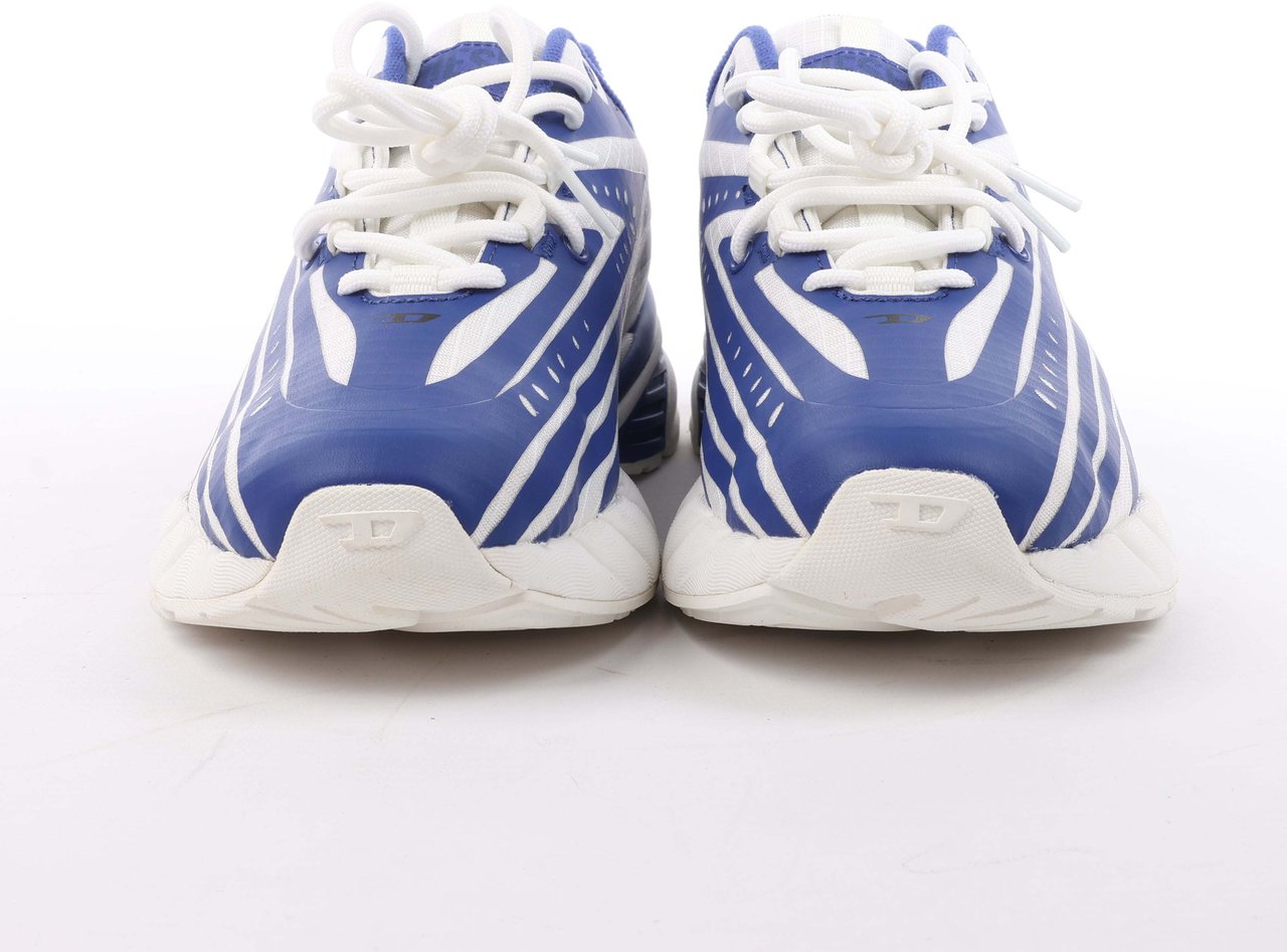 Diesel Diesel Multi D-Airspeed Low-Striped sneakers in coated ripstop, Size 42 EU Blauw