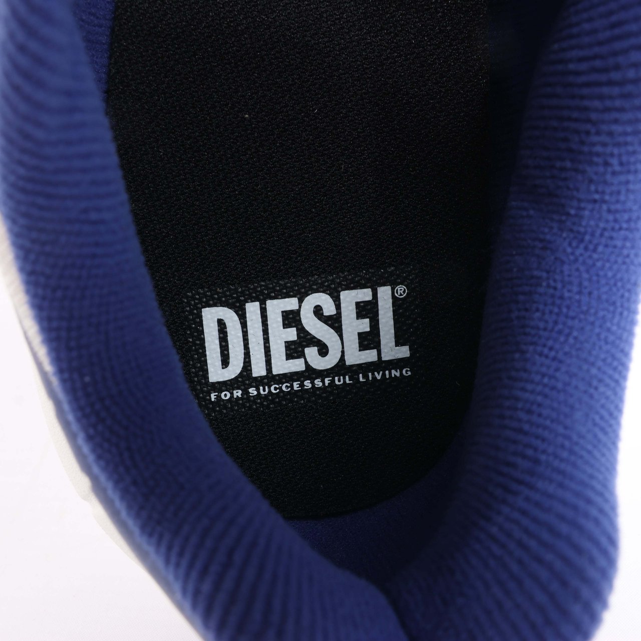 Diesel Diesel Multi D-Airspeed Low-Striped sneakers in coated ripstop, Size 42 EU Blauw