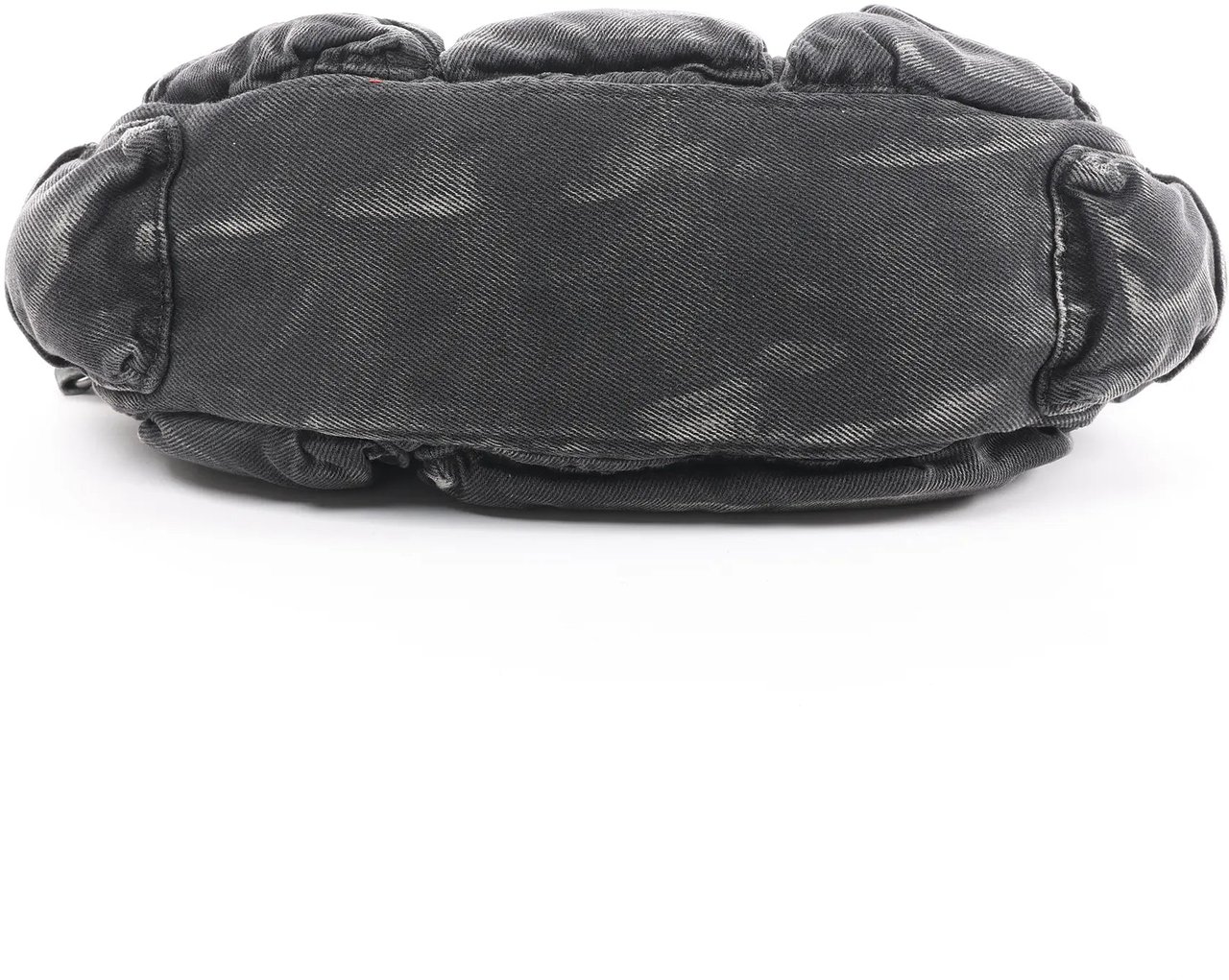 Diesel Multi-Pkts Multipocket Washed Denim Crossbody bag in Gray Grijs