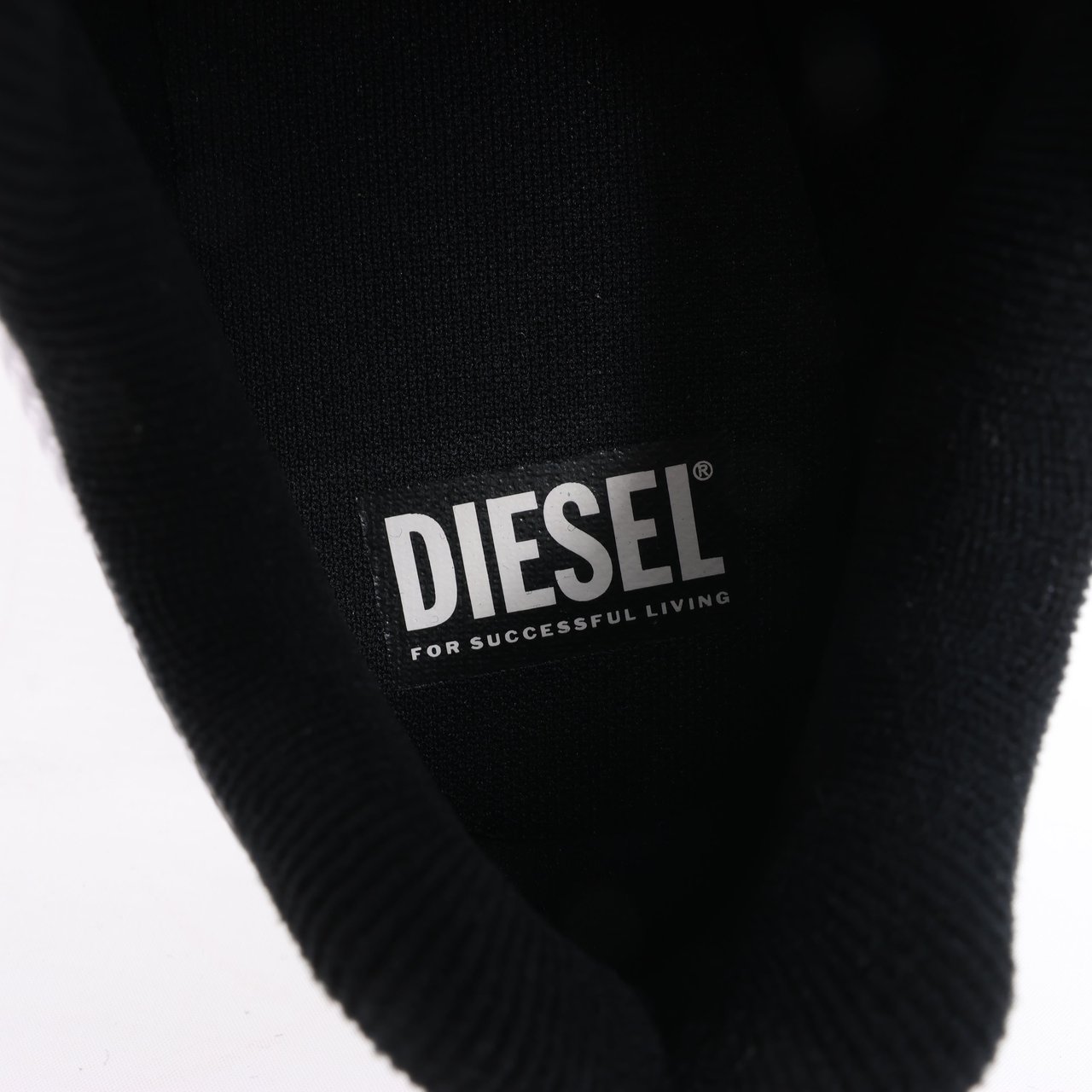 Diesel D-Airspeed Low-Striped Sneakers in Coated Ripstop in Silver, Size 43 EU Grijs