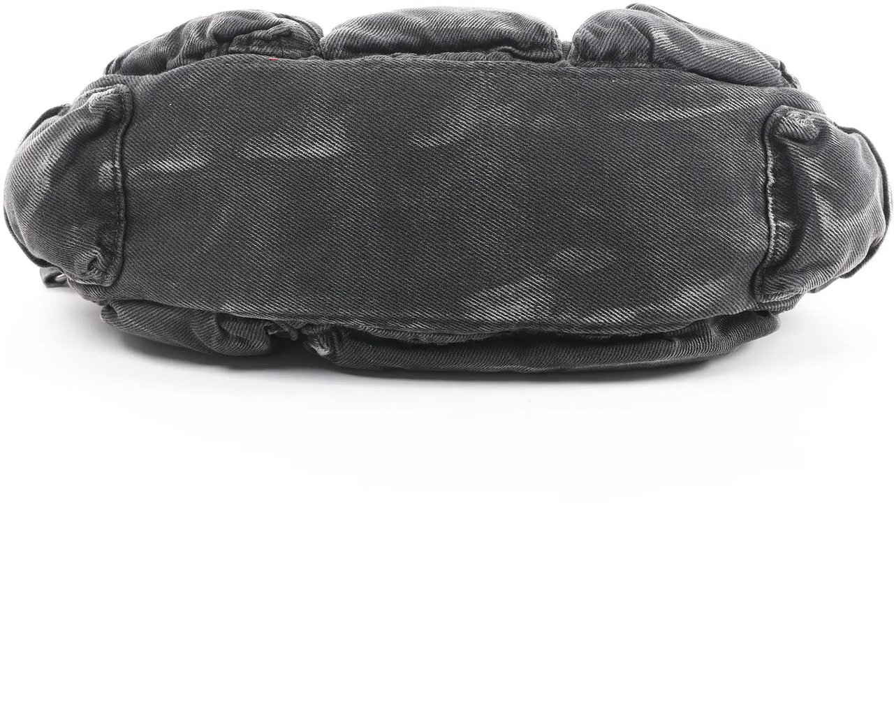 Diesel Multi-Pkts Multipocket Washed Denim Crossbody bag in Gray Grijs