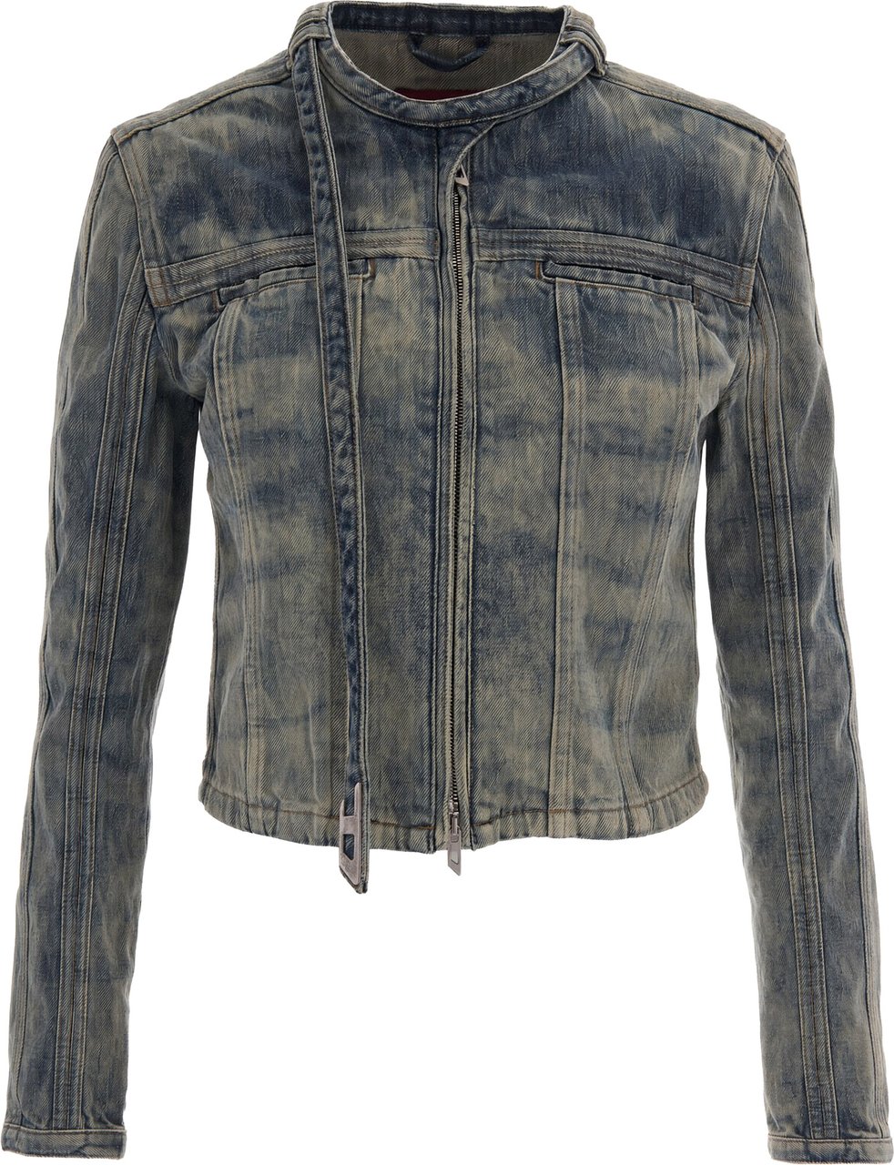 Diesel Coats Denim Blauw