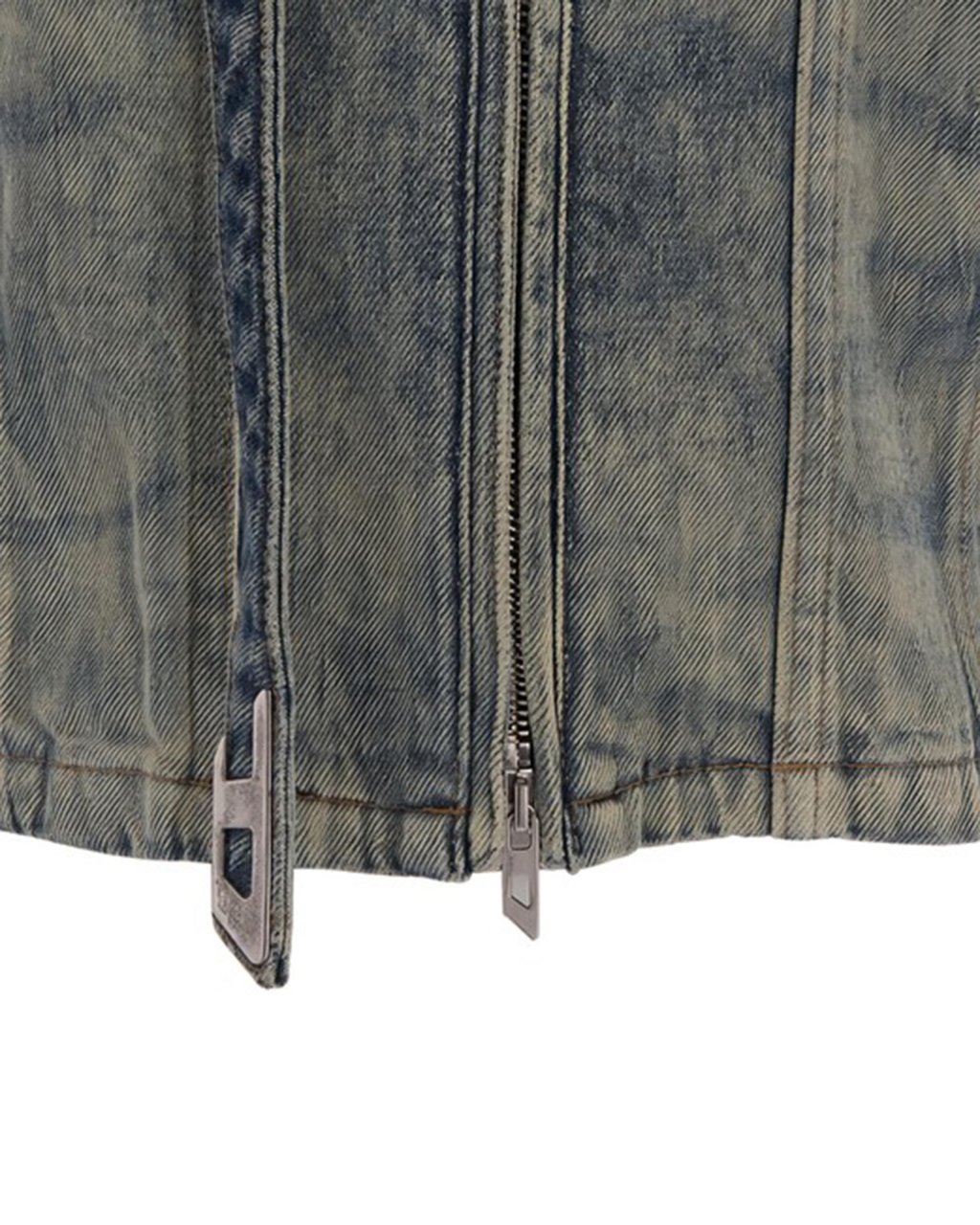 Diesel Coats Denim Blauw