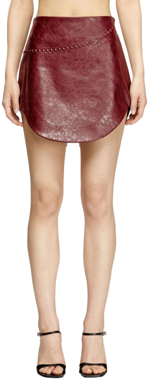 Diesel Skirts Bordeaux Maroon