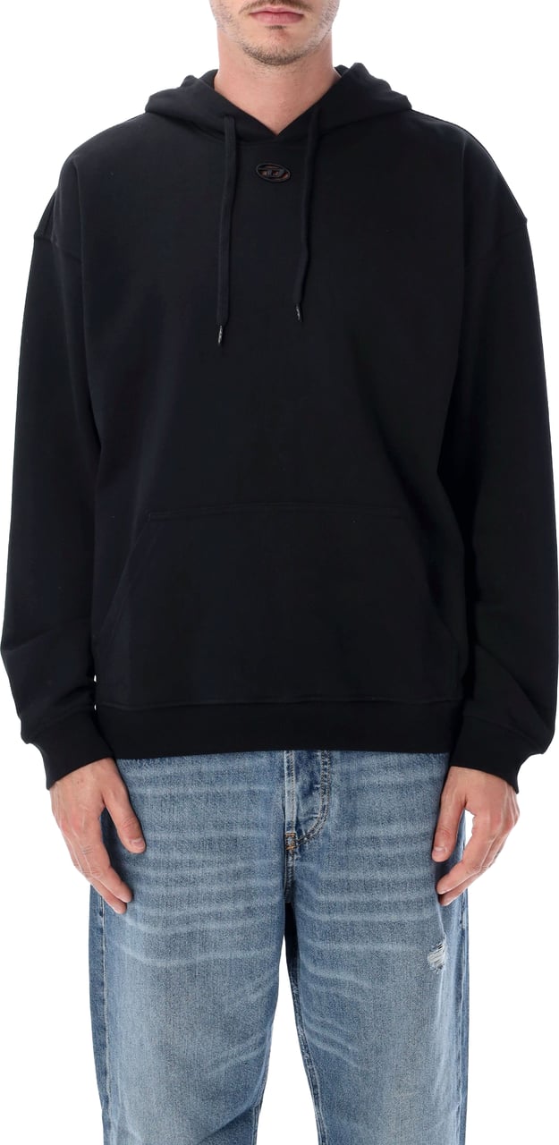Diesel Boxt Hoodie Nero Zwart
