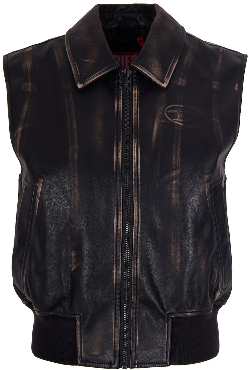 Diesel Jackets Nero Zwart
