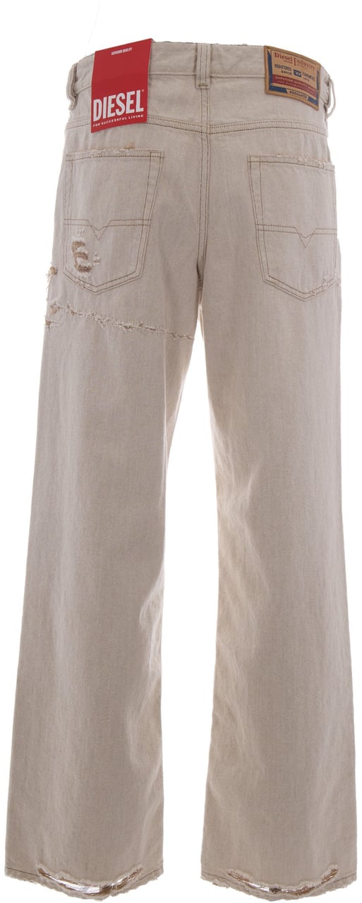 Diesel Jeans Dirty/White Wit