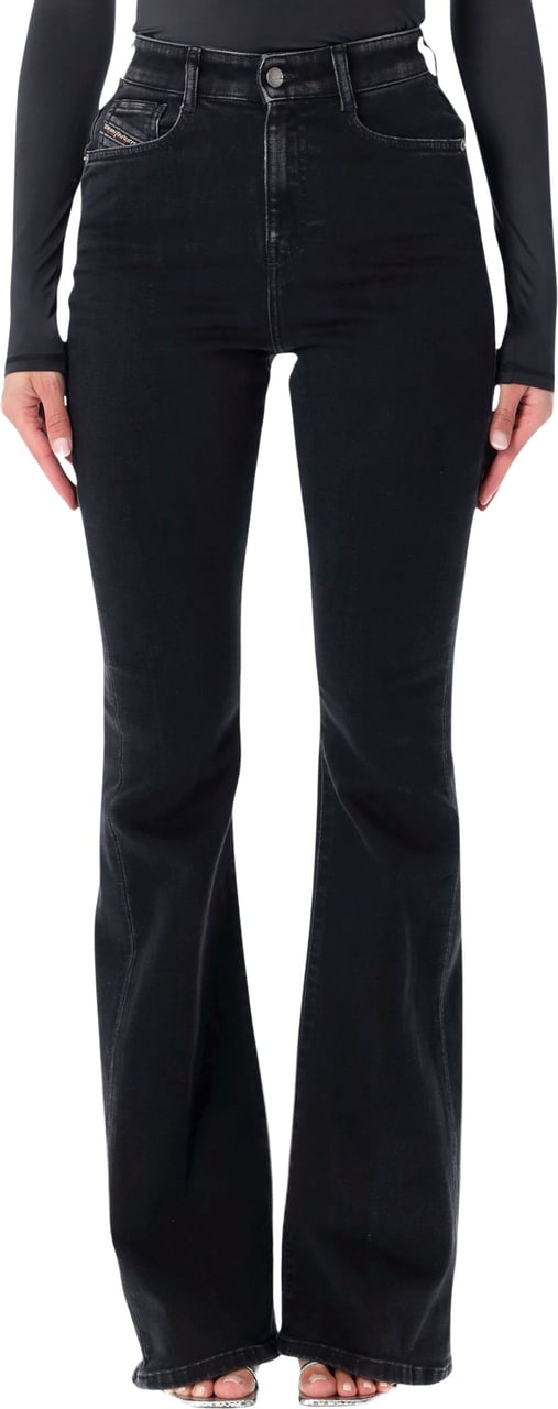 Diesel 1973 D Partt Denim Nero Zwart