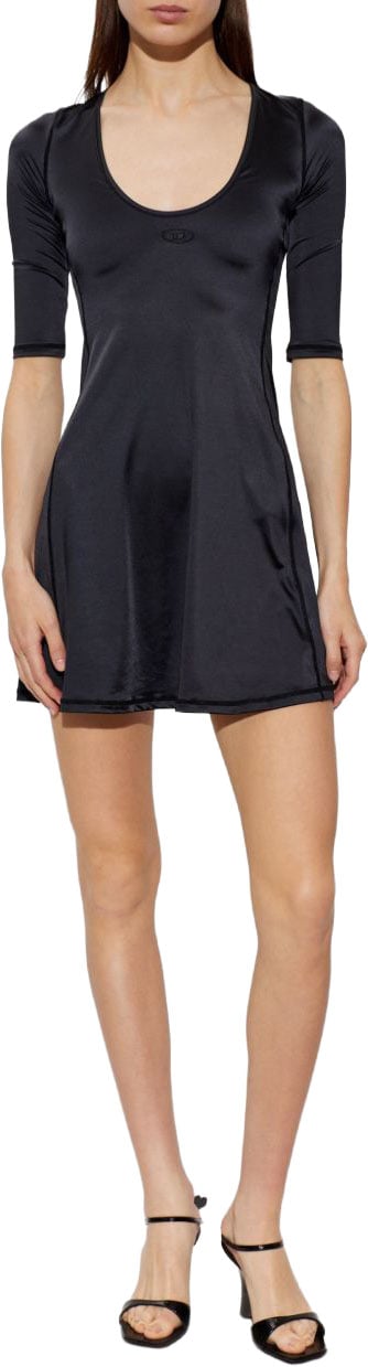 Diesel Dresses Black Zwart