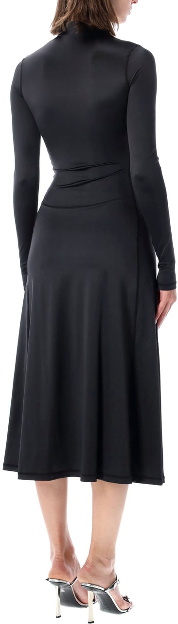 Diesel D Ungo Long Dress Nero Zwart