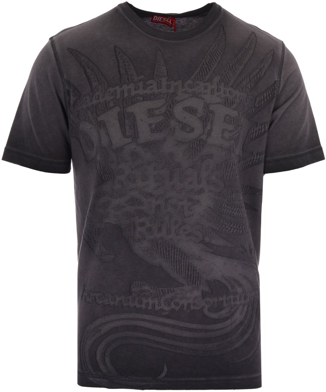 Diesel T-Shirts And Polos Plum/Purple Paars