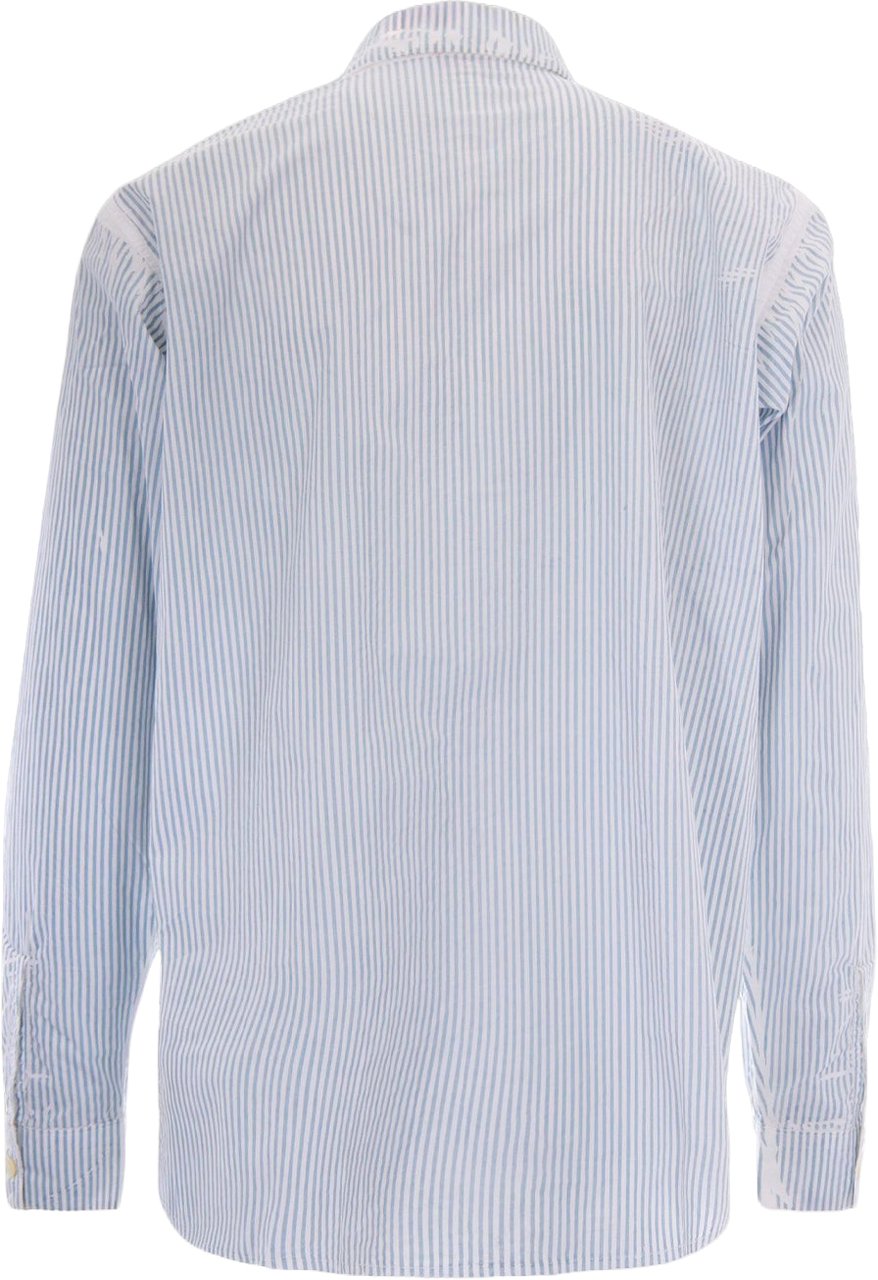 Diesel Camicia S-Simply Blue Stripes Blauw