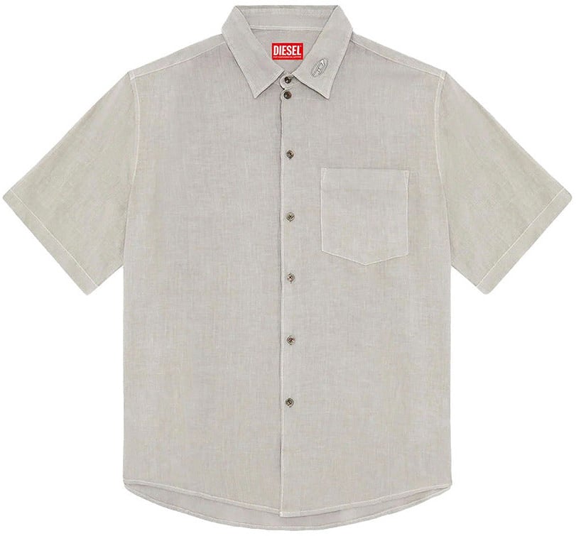 Diesel Men Shirt Beige