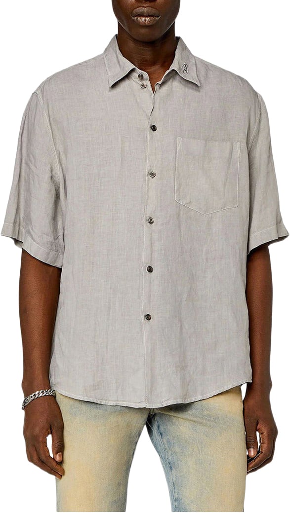 Diesel Men Shirt Beige