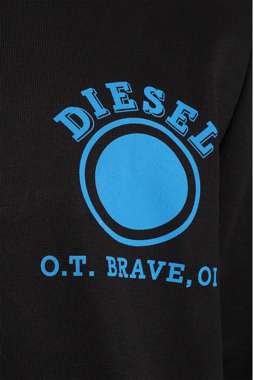 Diesel Men Sweatshirts Zwart
