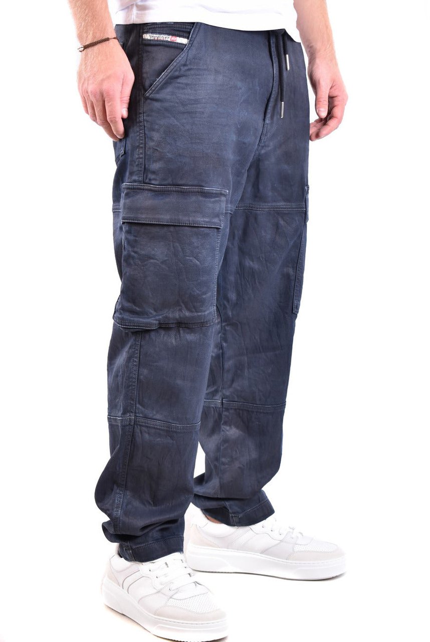 Diesel Men Trousers Zwart